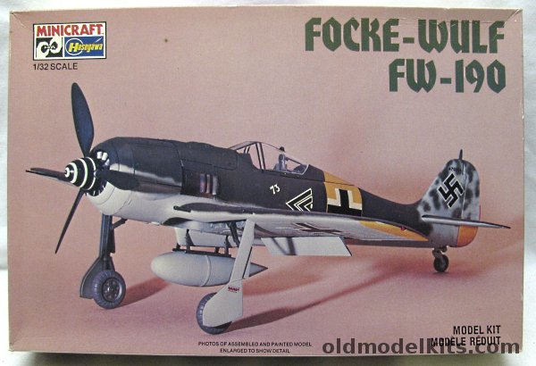 Hasegawa 1/32 Focke-Wulf FW-190 A5-A3 / A7-R3 / A8-R3 / G-3 - Decals for III.JG54 'Grun Herz' or I.JG54 Walter Nowotny, 1060 plastic model kit